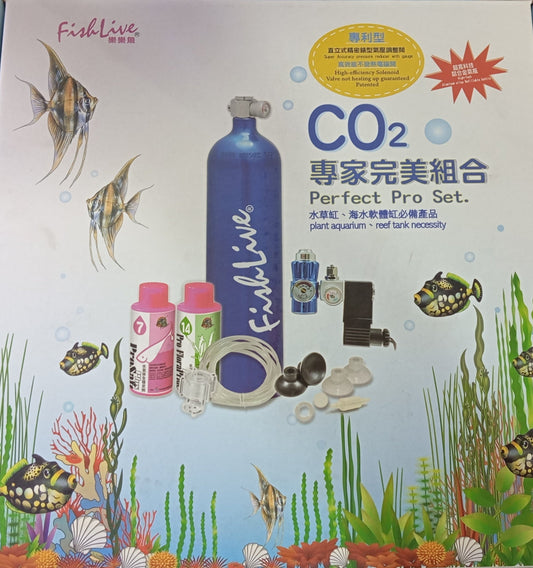 Kit CO2 Profesional FishLive para Acuarios Plantados – Perfect Pro Set - Discus Roa Fish