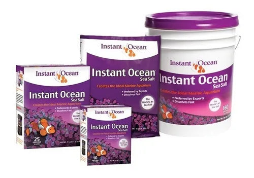 Instant Ocean Marine Salt  – Sal sintética profesional para acuarios marinos y de peces marinos