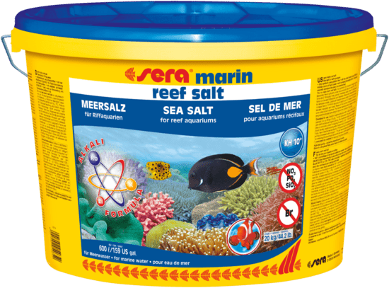 sera marine reef salt 20 KG - Discus Roa Fish