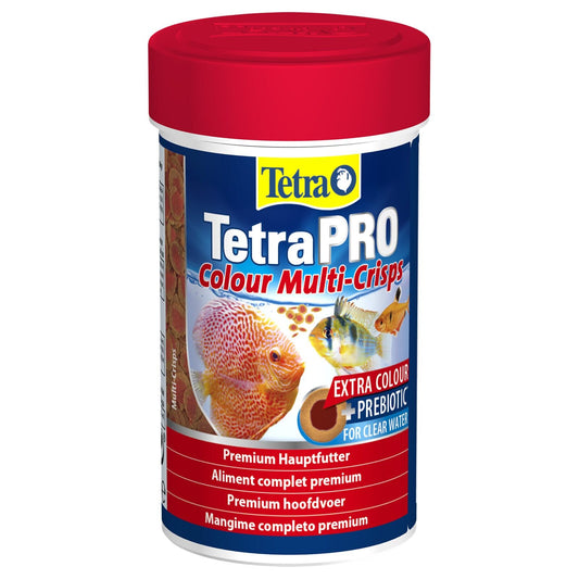 TetraPRO Colour Multi-Crisps | Alimento Premium para Peces Tropicales