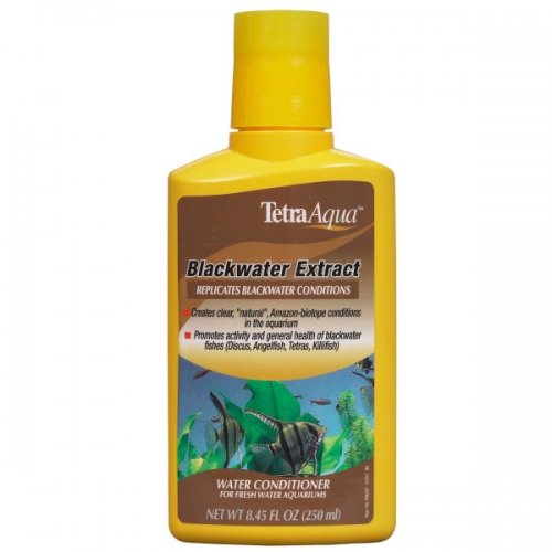 Tetra Black Water 250 ml – Tratamiento natural para acuarios amazonicos