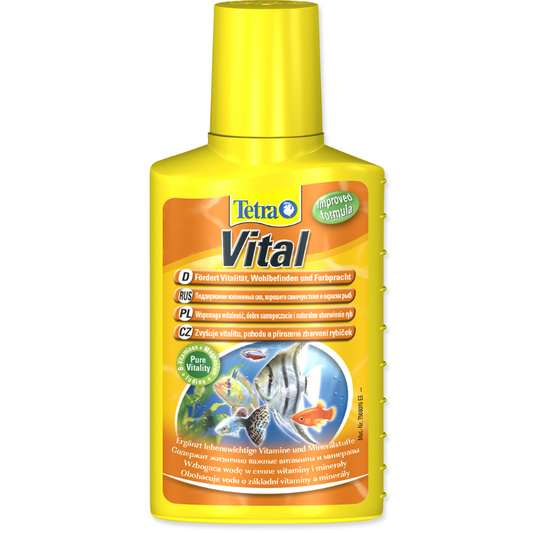 Vital 100 ml – Vitaminas líquidas para peces ornamentales