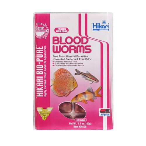 Bio Pure Blood Worms - Discus Roa Fish
