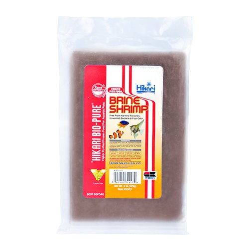 Bio Pure Brine Shrimp Frozen - Discus Roa Fish