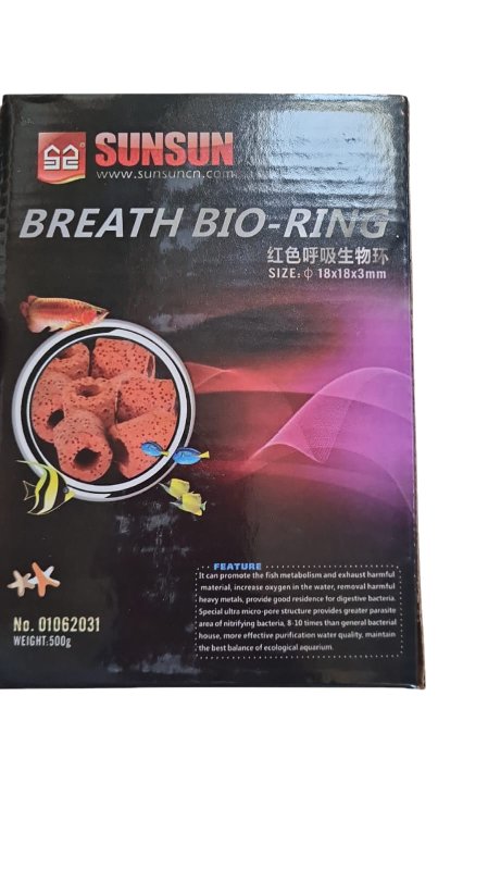 Bioanillos en Arcilla Breath Bio Ring 450Gr - Discus Roa Fish
