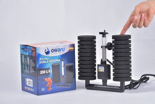 Filtro Doble Espuma AX-350 - Discus Roa Fish