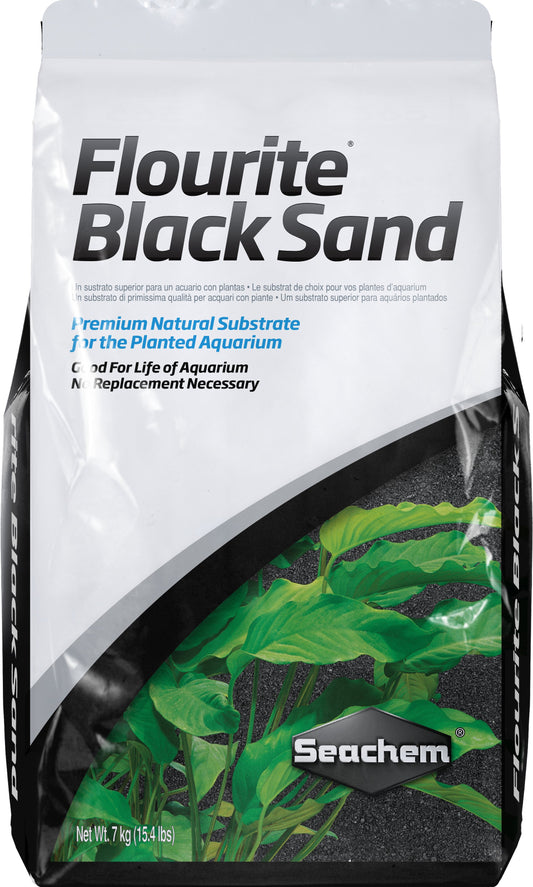 Flourite Black Sand 7kg - Discus Roa Fish