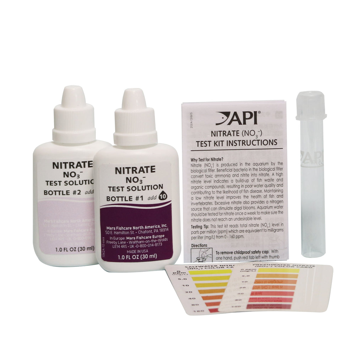 Nitrate Lab Test Nítrate Test Kit Medidor de Nitrato – Discus Roa Fish