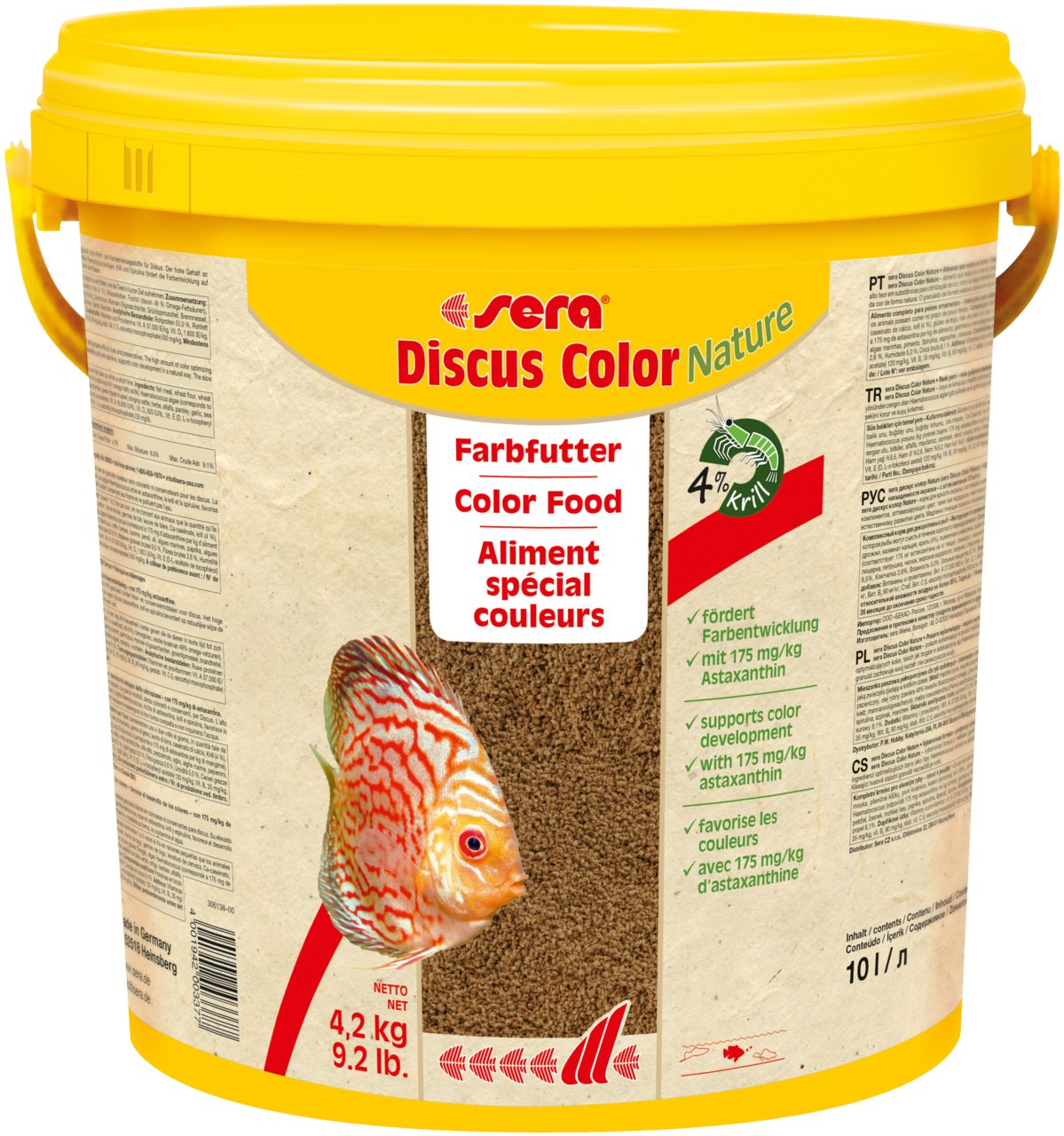 sera Discus Color Nature - Discus Roa Fish