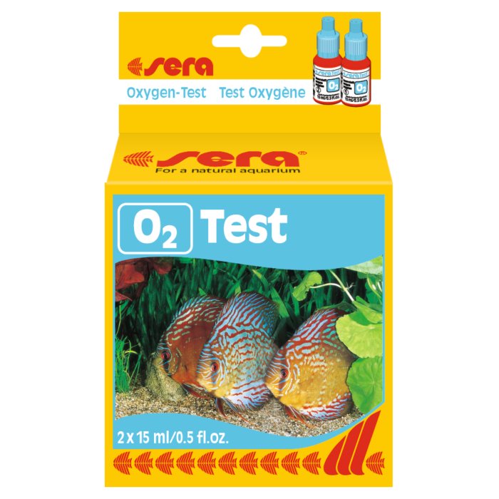 sera oxygen-Test oxigeno O2 - Discus Roa Fish
