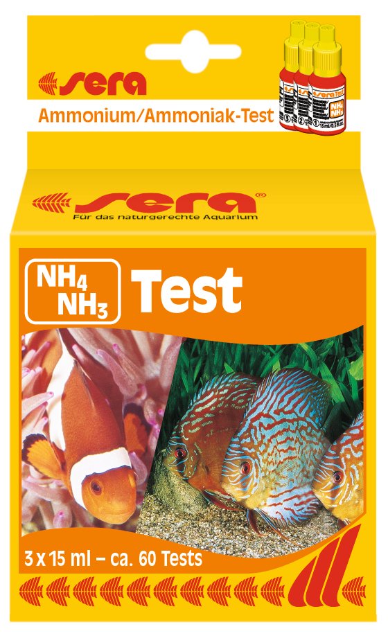 Sera test de amonio/amoníaco (NH4/NH3) - Discus Roa Fish